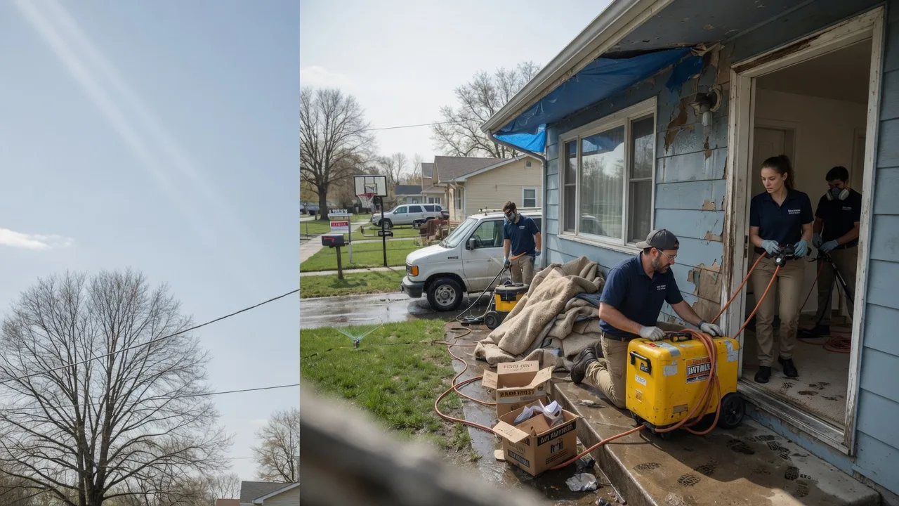 Basement Flood Cleanup in West Union, IL near me